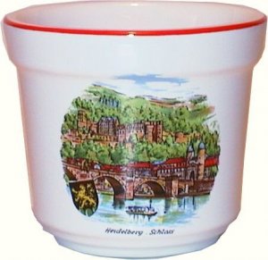 Kakteentopf Motiv Heidelberg