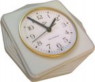 Keramik Küchenuhr "helllgrau" Funkuhr