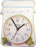 Keramik Küchenuhr "Eintopf mit Stachelbeer" Quarzuhr