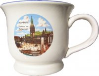 Kaffeetasse Motiv Hamburg