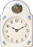 Souvenir Uhr Städtemotiv Schwarzwalduhr Neuschwanstein Quarzuhr