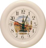 kleine runde Uhr Motiv Nürnberg Souvenir Uhr Quarz