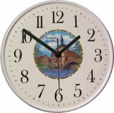 Souvenir Wanduhr Städtemotiv Bamberg Quarzuhr