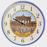 große runde Uhr Motiv Berlin