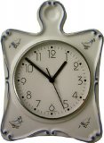 Keramik Küchenuhr Schneidebrett Form Gänsedkor Funkuhr
