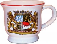 Kaffeetasse Motiv Bayern-Wappe