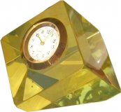 Optische Kristall Uhr