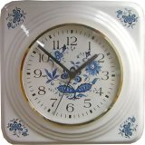 Keramik Küchenuhr "Blue Asien" Funkuhr